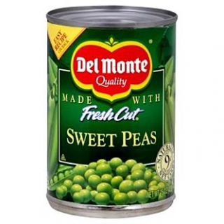 Del Monte Fresh Cut Sweet Peas, 15 oz (425 g)   Food & Grocery