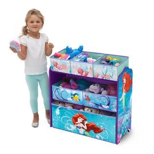 Disney  Little Mermaid Multi Bin Toy Organizer