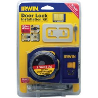 Irwin Industrial Tool 3111001 Door Hardware Installation Kit