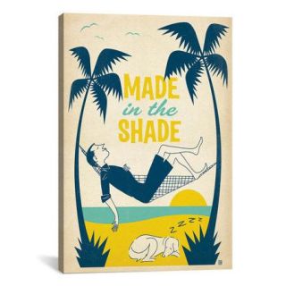 iCanvas 'Made in the shade' by Anderson Design Group Vintage Advertisement on Canvas