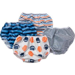 Gerber Baby Toddler Boy Blue Waterproof Pants   4 Pack