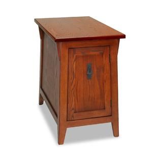 Leick Favorite Finds Mission Storage End Table   Russet   Home