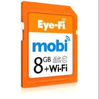 eyefi Mobi 8GB SDHC Class 10 Wi Fi Memory Card (mobi 8)