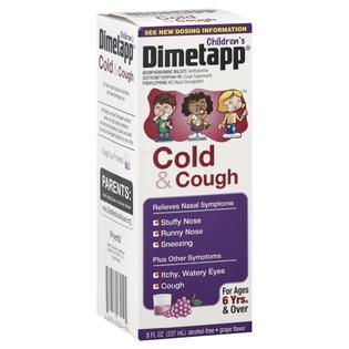 Dimetapp Childrens Cold & Cough, Grape Flavor, 8 fl oz (237 ml)
