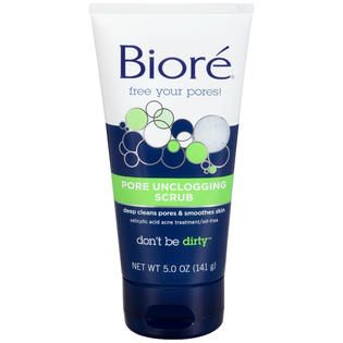 Biore Pore Unclogging Scrub 5 OZ TUBE   Beauty   Skin Care   Facial