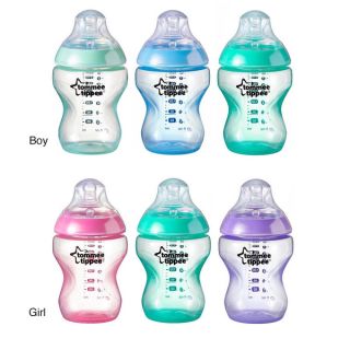 Tommee Tippee Closer to Nature 9 ounce Classic Bottles (3 Pack