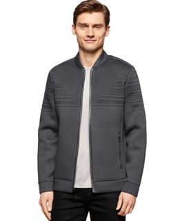 Calvin Klein CK Premium Quilted Neoprene Jacket   Coats & Jackets