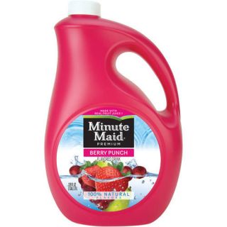 Minute Maid Premium Berry Punch Flavored Drink, 128 fl oz