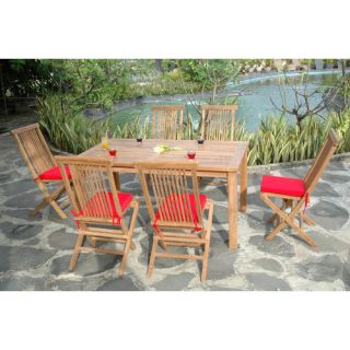 Montage 7 Piece Dining Set I by Anderson Teak