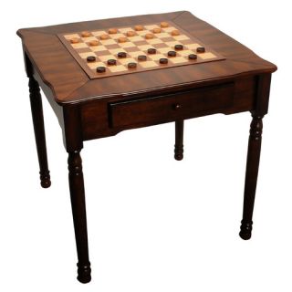 Wood Expressions Elegant Chess, Checkers and Backgammon Table