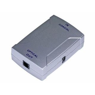 Coaxial (RCA) to Optical Toslink Digital Audio Converter (2947)