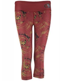 Forever Collectibles Womens San Francisco 49ers Thematic Capri Pants