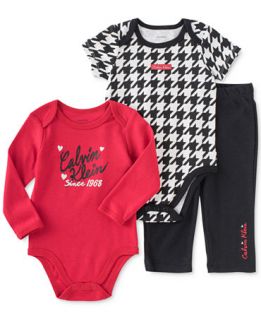 Calvin Klein Baby Girls 3 Piece Bodysuits & Leggings Set   Kids