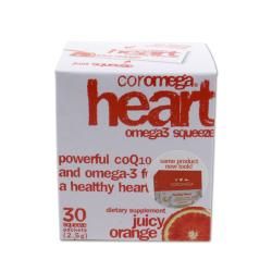 Coromega Healthy Heart Omega 3 and Coenzyme Q10 Supplement  