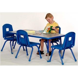 Mahar Creative Mix and Match 14'' Plastic Classroom Stacking Chair