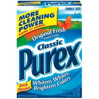 Purex  Powder Detergent Original Fresh 94 Ounce Box 44 Loads