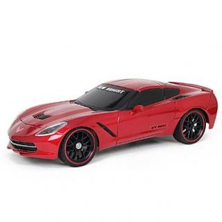 New Bright 116 R/C Corvette   Red   Toys & Games   Vehicles & Remote
