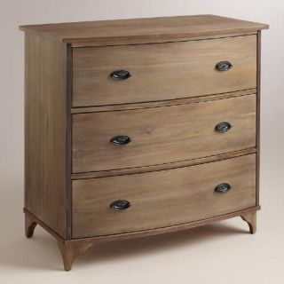 Wood Jantar 3 Drawer Dresser