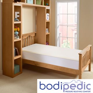 Bodipedic 2 inch Twin XL size Memory Foam Mattress Topper