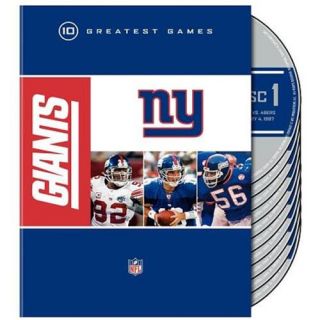 Team Marketing WW TM1394 New York Giants 10 Greatest Games DVD