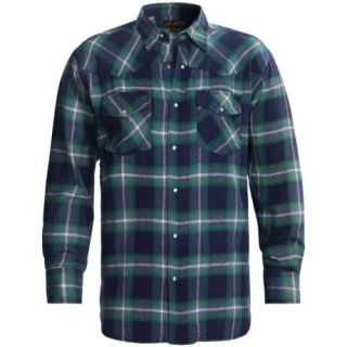 Canyon Guide Flatlands Western Flannel Shirt (For Men) 6772A 50