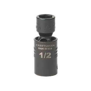 Craftsman 1/2 in. Easy To Read Pinless Swivel Impact Socket   1/2 in
