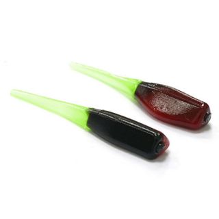Big Bite Baits Crappie Minnr 10 Pack 2 Black/Red/Chartreuse 764487