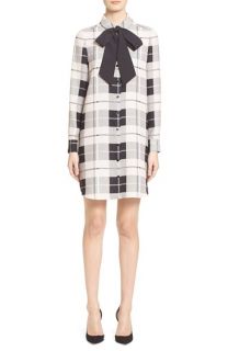 kate spade new york griffin plaid dress