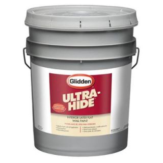 Glidden Professional 5 gal. Ultra Hide 440 Flat White Interior Paint GP4 2000 05