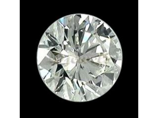 Round loose diamond 0.75 carats H SI1 diamond