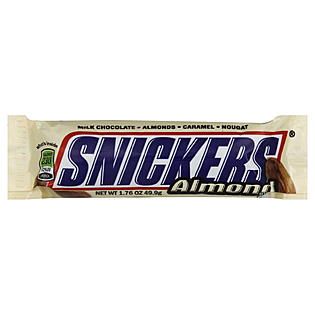 Snickers  Candy Bar, Almond, 1.76 oz (49.9 g)