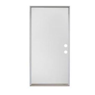 ReliaBilt Flush Insulating Core Prehung Entry Door (Common 36 in x 80 in; Actual 37.5 in x 81.75 in)