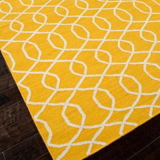 Wildon Home ® Armanie Geometric Mango Area Rug