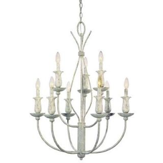 Volume Lighting Lafayette 9 Light Castle Beige Chandelier V7949 11