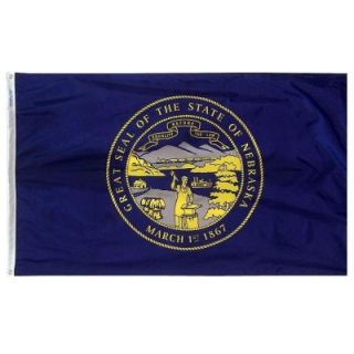 Annin Flagmakers 4 ft. x 6 ft. Nebraska State Flag 143270