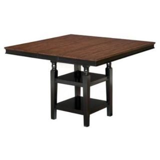 Ashley Owingsville Extendable Counter Height Dining Table in Brown