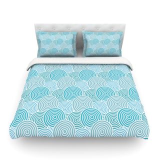 Ocean Swirl by Nick Atkinson Featherweight Duvet Cover by KESS InHouse