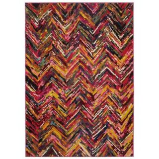 LR Resources Jubilee Multi 3 ft. 9 in. x 5 ft. 2 in. Artistic Plush Indoor Area Rug JUBIL81001MLT3955