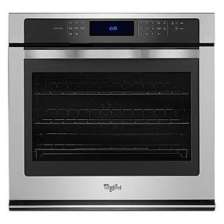Whirlpool 5.0 cu. ft. Single Wall Oven w/ True Convection   Stainless