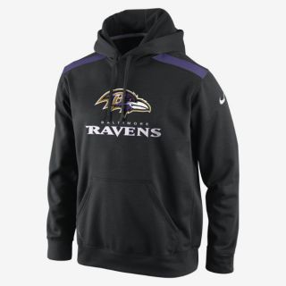 Nike Shield Nailhead Pullover (NFL Ravens) Mens Training Hoodie. Nike