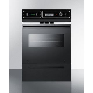 24 Gas Single Wall Oven by Summit Appliance