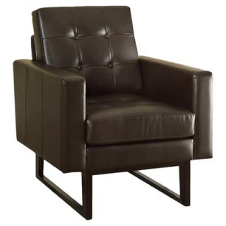 Monarch Specialties Inc. Bonded Leather Match Arm Chair