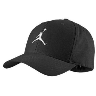 Jordan Jumpman Flex Fit Cap   Adult   Basketball   Accessories   Black/White