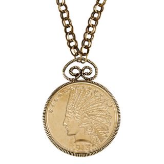 American Coin Treasures $10 Indian Head Eagle Gold Piece Replica Coin