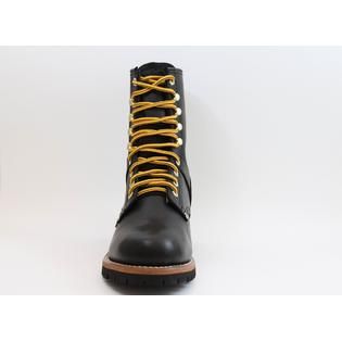 AdTec   Mens 9 Logger Boots Black