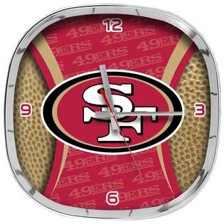 NFL San Francisco 49ers Wall Clock   Fitness & Sports   Fan Shop   NFL