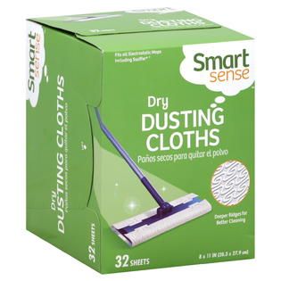 Smart Sense Dusting Cloths, Dry, 32 sheets   Food & Grocery   Cleaning
