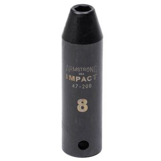 Armstrong 16 mm 6pt 1/2 in. dr. Deep Impact Socket   Tools   Ratchets