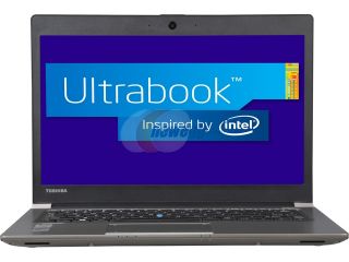 Refurbished Toshiba Portege Z35 AST3N03 13.3” Ultrabook with Intel ULV Core i5 4200U 1.6Ghz (2.6Ghz Turbo), 8GB DDR3L RAM, 128GB SSD, HD Webcam, Windows 8.1 64 Bit