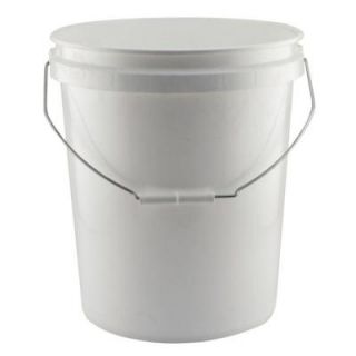 Leaktite 5 gal. White Project Bucket (204 Pack) 210669